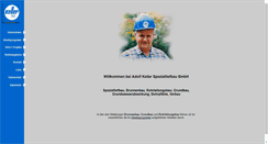 Desktop Screenshot of keller-spezialtiefbau.de